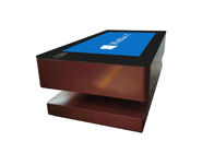 โต๊ะหน้าจอสัมผัสแบบโต้ตอบ Smart Touch Lcd Display โต๊ะกาแฟสำหรับธุรกิจและความบันเทิง